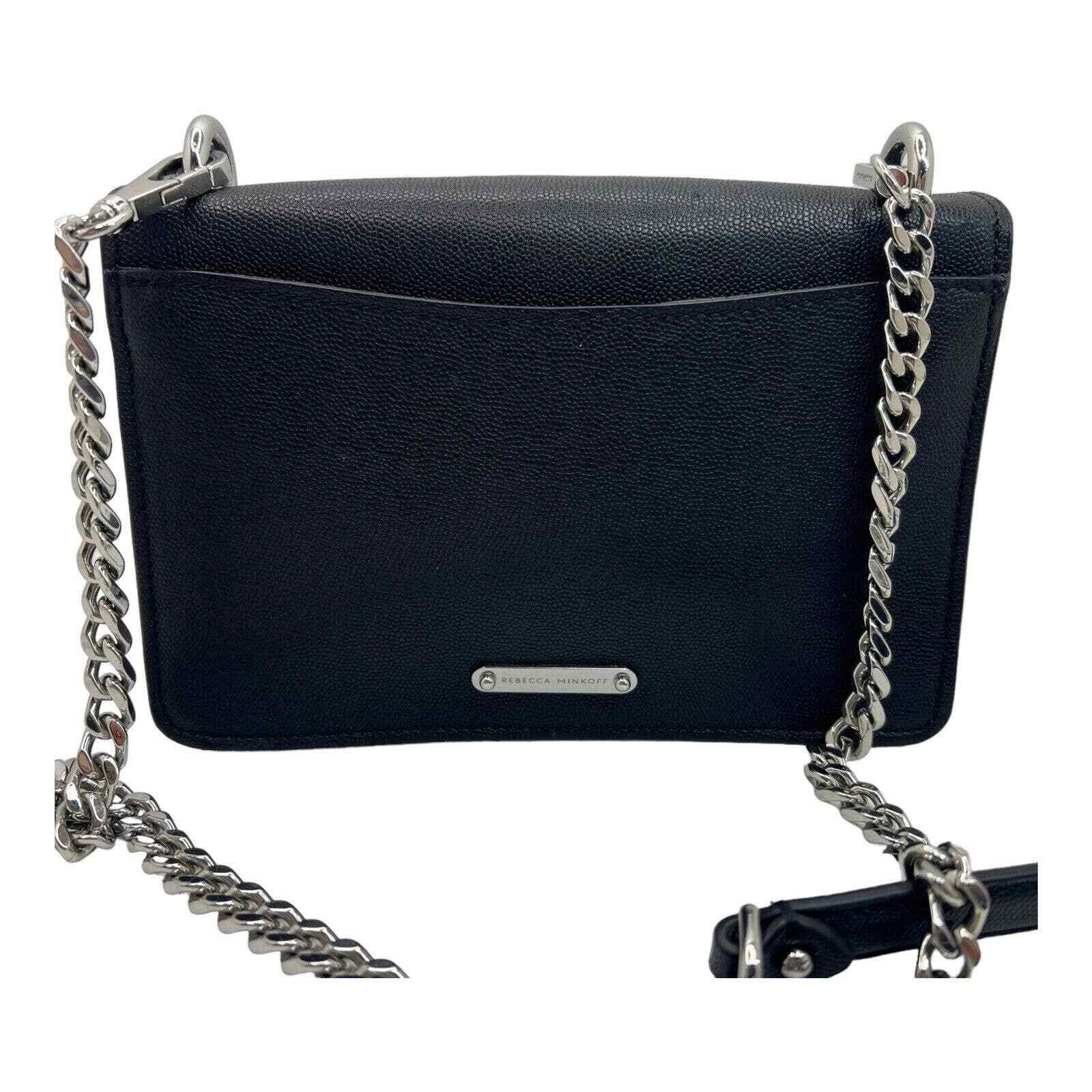 Rebecca Minkoff Jean Leather Crossbody Bag Black eBay