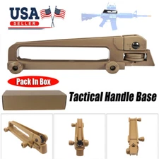 Metal Carry Handle Rear Sight Brown Mount Removable Adjust Profile Mount in Box