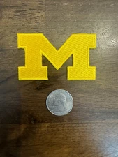 University of Michigan Wolverines iron On Patch 
