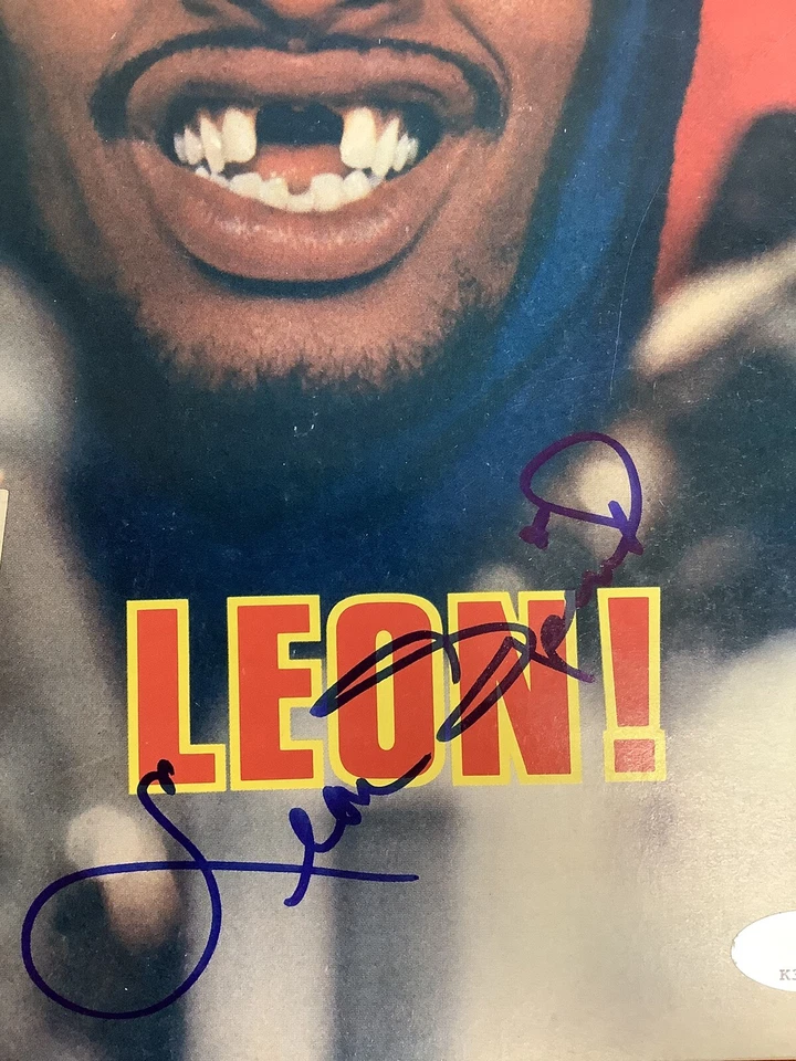 Leon Spinks Signed Sports Illustrated Boxing Autograph 2/27/78 Teeth PSA/DNA - Image 2 of 4
