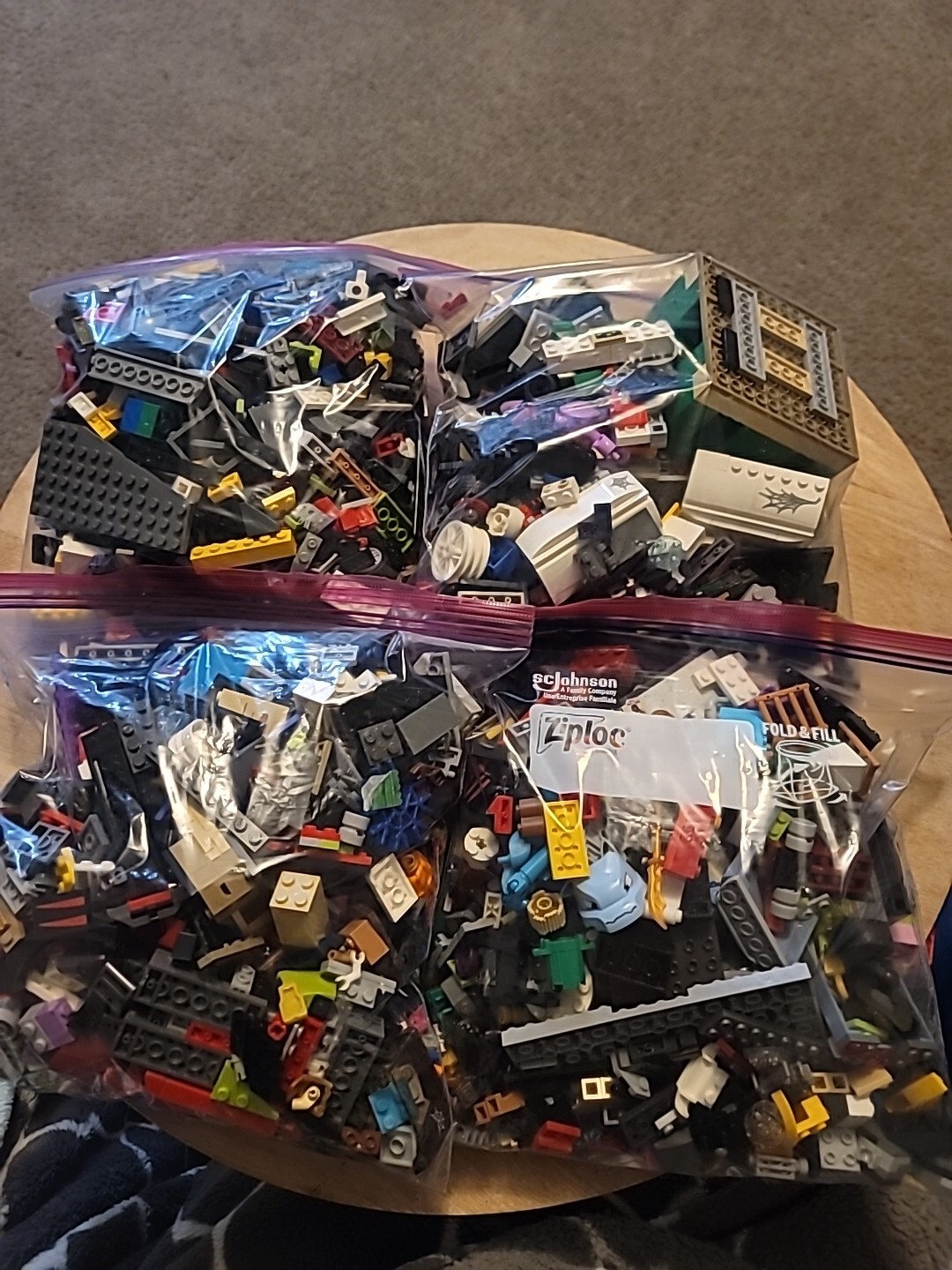 Lego BULK LOT of 5 lbs pounds Assorted Pieces EXCELLENT (A2)- Multiple Bags Avai