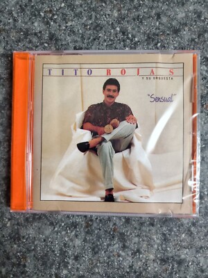 TITO ROJAS / ''SENSUAL'' CD 1990 M.P. LATIN SALSA FACTORY SEALED NEW NUEVO SELLADO