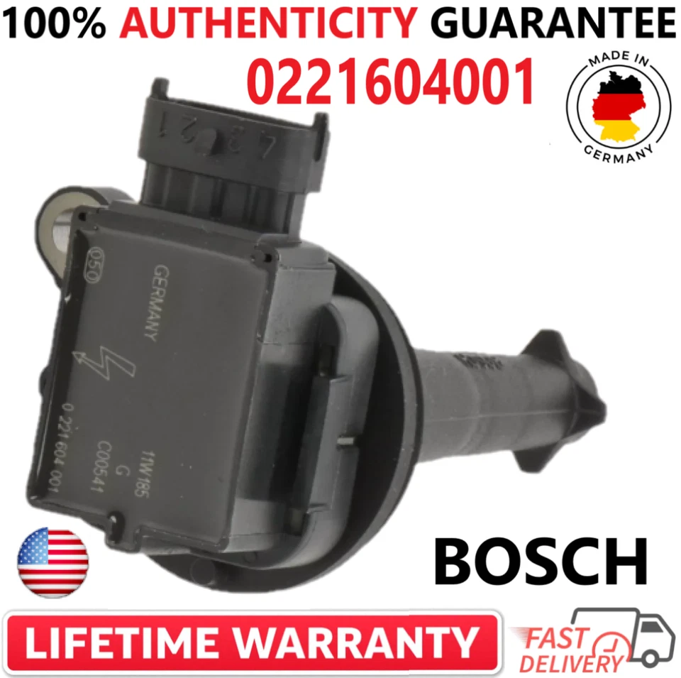 Bobinas de ignição x6 fabricante de equipamento original Bosch para 1999-2009 Volvo C70 S60 S70 80 V70 XC70 XC90 - Imagem 4 de 4