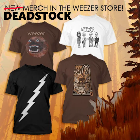 Weezer EWBAITE 2014 Tour Shirts - Everything Will Be Alright NEW