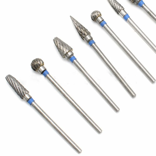10pcs Dental Tungsten Steel Carbide Burs 2.35mm Bur Drill Polishing Cutter US - Picture 4 of 18