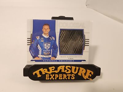 2023 National Treasures #RUF-MDI Matt DiBenedetto Colossal Tire Relic 27/49 -
