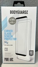 BodyGuardz Pure Arc Curved Tempered Glass Screen Protector - LG V30 / V35 ThinQ