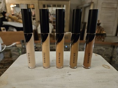 Morphe Fluidity Full Coverage Concealer Lot of #5 NWOB