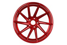 20x10 Wheels 4 Red 5x114 Honda Accord Toyota Camry Ford Mustang Sport Wheels