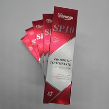 Probiotic Whitening Toothpaste Lot 5 X SP10 Bright & White Dental Toothpaste NEW