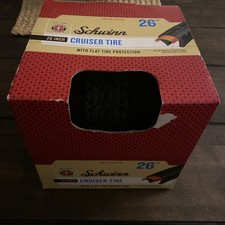 Schwinn Cruiser Bike Tire 26 x 2.125 New Flat Protection