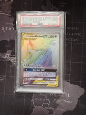 Pokemon Latias & Latios GX 190/181 Team Up PSA 9 Sun & Moon Rainbow Secret Rare on eBay