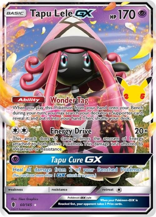 Tapu Lele GX - CECLC 060 Pokemon - Light Play