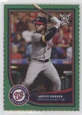 2018 Topps Big League Green Box Cards Bryce Harper #B2 0q5