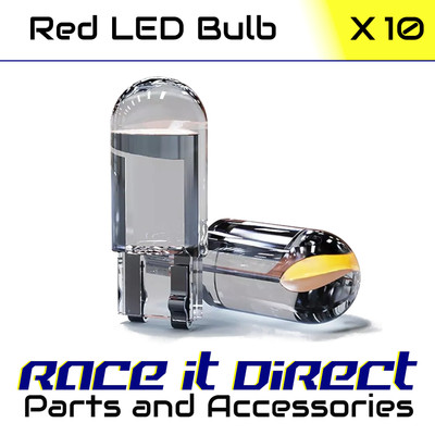 LED Seitenlicht Birne für Yamaha CS 50 R Jog R 2002-2012 rot x 10