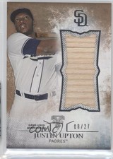 2015 Topps Triple Threads Unity Single Jumbo Relics Sepia 8/27 Justin Upton 9o3