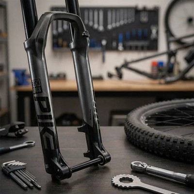 RockShox LowerLeg 27.5 Zoll 15x110 Boost Pike Diff. Black mit PRV Ventilen 20...