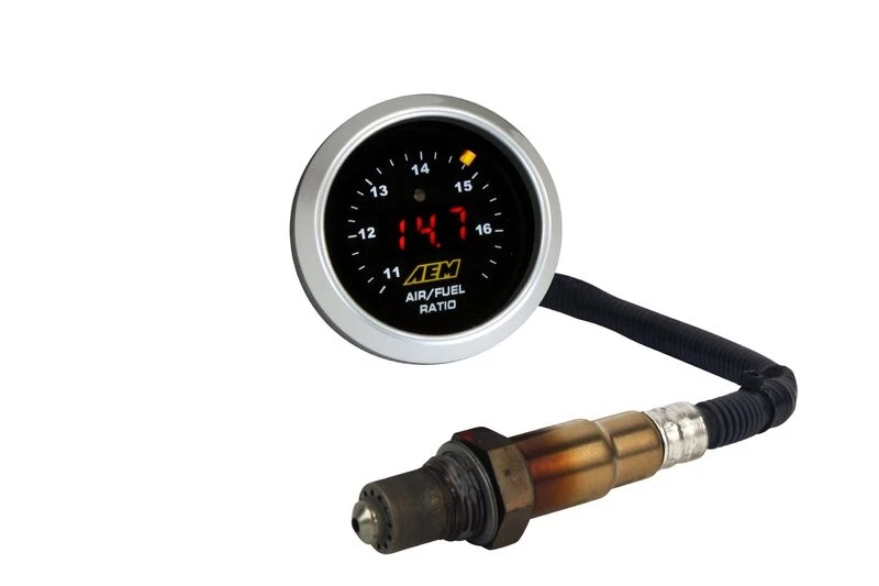 AEM Wideband UEGO Digital Air/Fuel Ratio Gauge Lean/Rich 52mm Diameter (30-4110) - image 3 of 4
