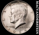 1964-D Silver Kennedy Half Dollar - Choice Gem Brilliant Unc  Lustrous  #K2542