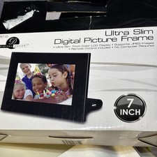 DIGITAL DECOR Ultra Slim Digital Picture Frame 7-Inch Color LCD DPF710 1857z