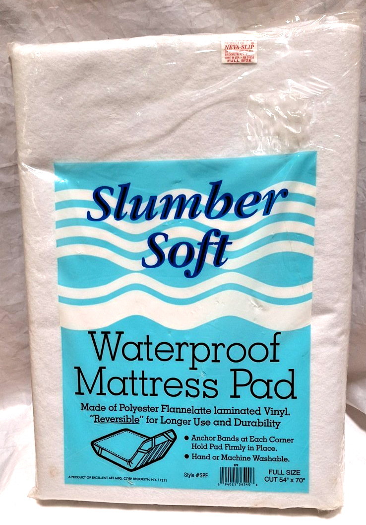 Waterproof Mattress Protector Pad Waterproof with Anchor bands Reversable Full