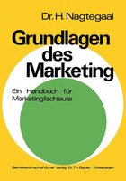 Grundlagen Des Marketing Heinz Nagtegaal Taschenbuch 733 S. Deutsch
