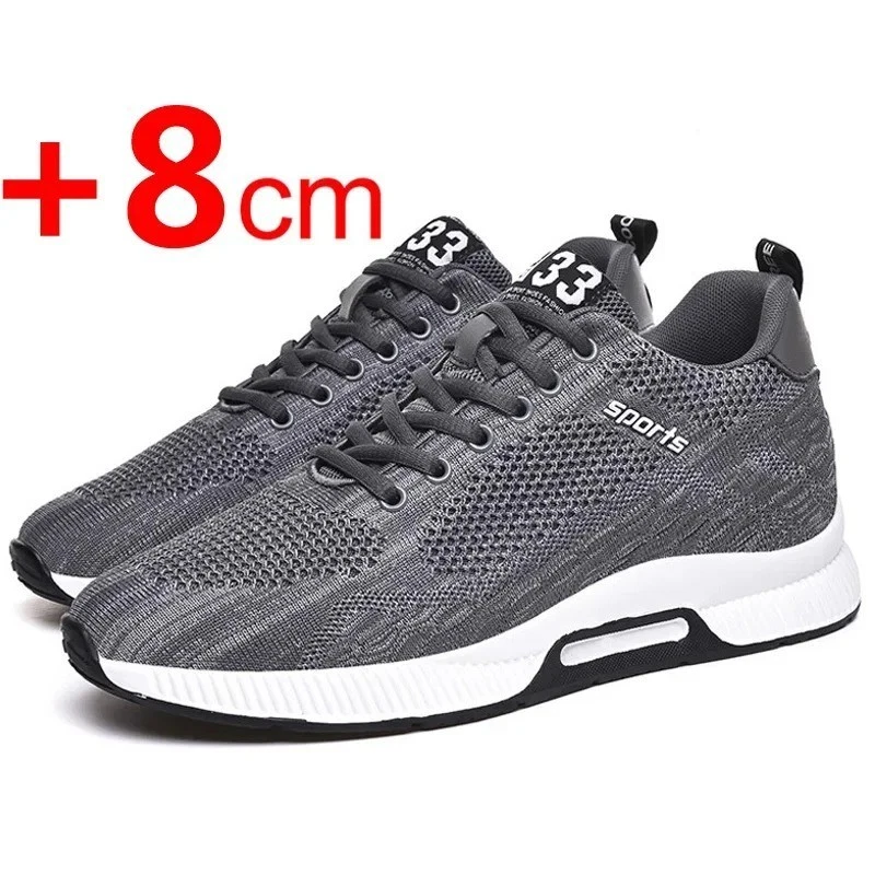 Men Elevator Sneakers 6CM Height Increase Shoes Breathable Casual Sports Trainer
Opens in a new wind