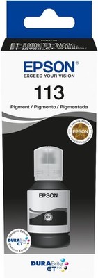 Epson EcoTank 113 schwarz Original Tintenflasche, 127 ml