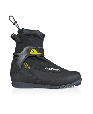 Fischer OTX Trail Men's Cross Country Ski Boots, Black, M45