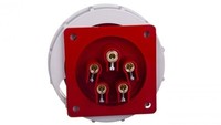 Wtyczka Tablicowa 32A 5P 400V Czerwona IP67 6252-6