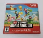 New Super Mario Bros Wii W/ Sleeve Working Nintendo