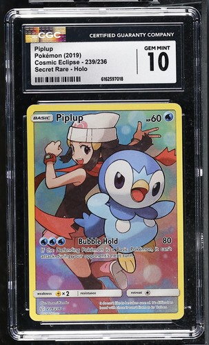 Piplup graded CGC 10 for sale on eBay
