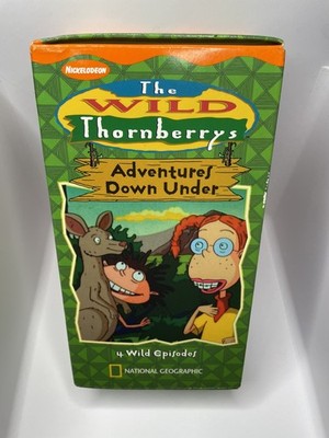 ドン・ジャニュアリーのスーパーシニアゴルフ　VHS　吹替版 The Wild Thornberrys: Adventures Down Under Nickelodeon VHS 2 Tape