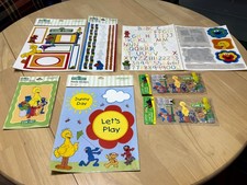 SESAME STREET Scrapbooking Stickers Elmo Big Bird Some New Some partial