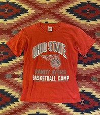 Vintage Grey Tag Nike Ohio State Basketball Tee Men’s Small Made In USA