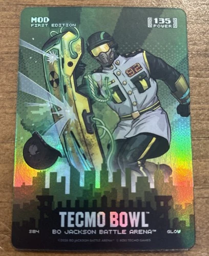 Reggie White `MOD` 2026 Bo Jackson Battle Arena Tecmo Glow SB4 SKYLINE 135 POWER