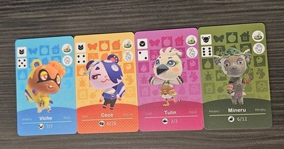 Zelda & Splatoon Amiibo Karten NFC Animal Crossing New Horizons     