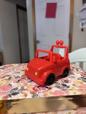 Plastic Disney Red Jeep Toy Car Mickey Mouse Kids Toddlers Play Vehicle