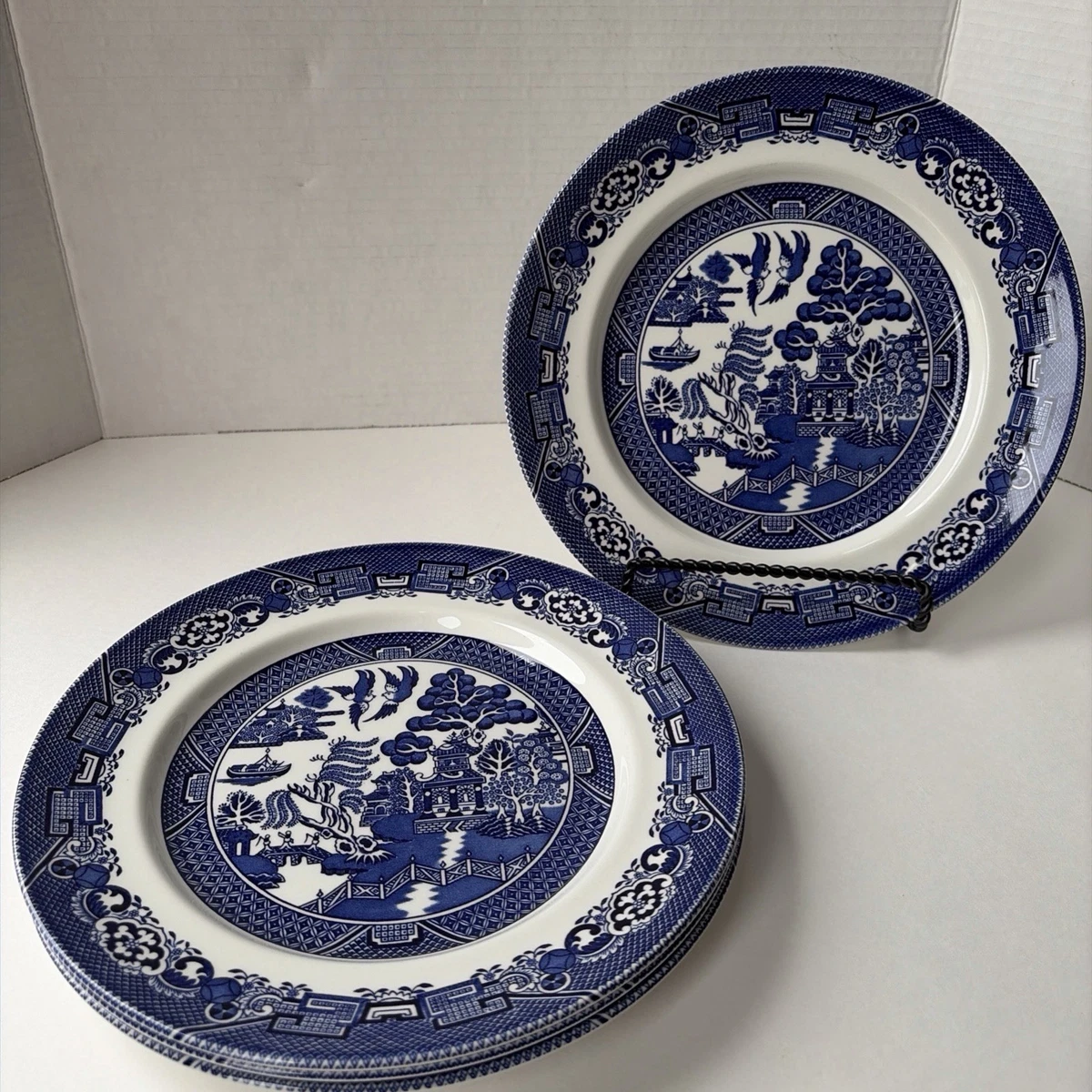 Woods Ware Willow In Blue Willow China & Dinnerware for sale | eBay