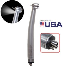 NSK Style Dental Fiber Optic LED E-generator High Speed Handpiece Turbine 4 HOLE