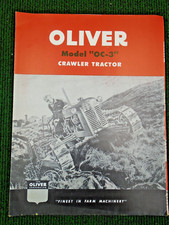ORIGINAL Nov 1951 Oliver OC-3 Crawler Tractor Sales Brochure  (50343)
