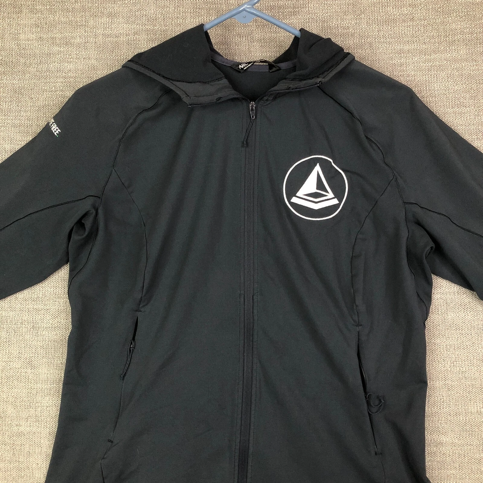 arcteryx adahy full zip hooded logo jacket