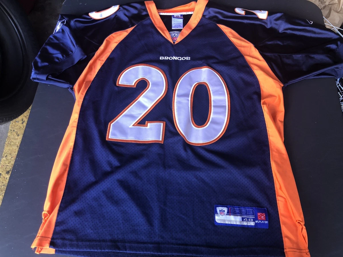 100 Authentic Reebok Brian Dawkins Denver Broncos Jersey Orange