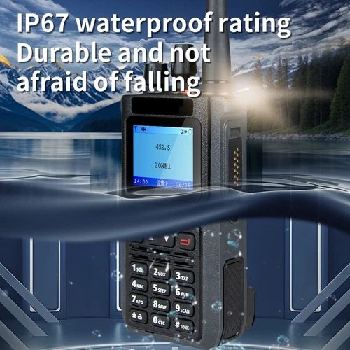 Radio digital DP999 DMR AES256 cifrado IP67 10W radio bidireccional de larga distancia - Imagen 4 de 10