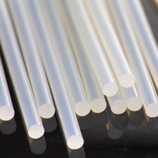 10/30 X Clear Hot Melt Glue Stick Fabric Craft Sewing Adhesive 7mm/11mm X 190mm