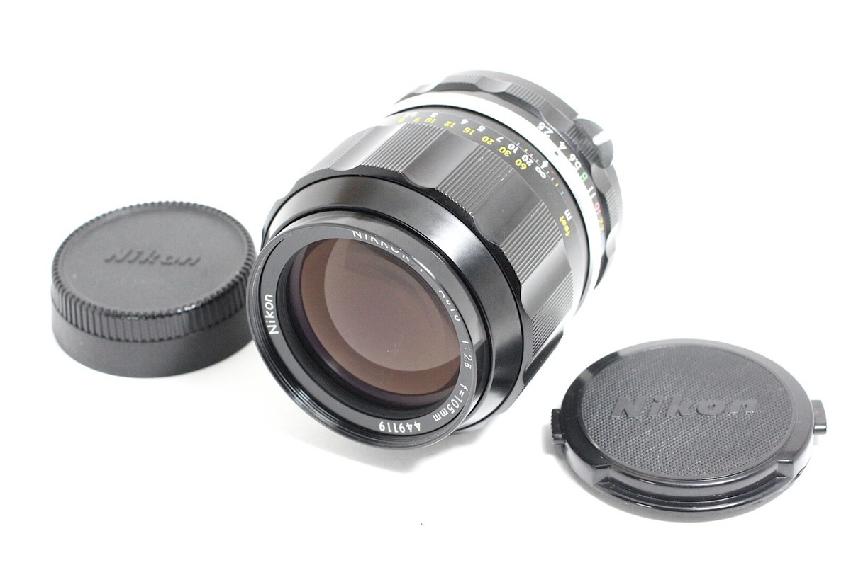 美品 Nikon NIKKOR-P Auto 105mm F2.5 AA2648 Nikon Nikkor-P Auto 105mm f/2.5 Pre-AI Review