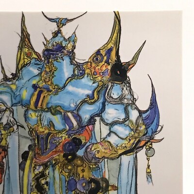 EXDEATH 176 FINAL FANTASY Art Museum Card 1st Edition Yoshitaka