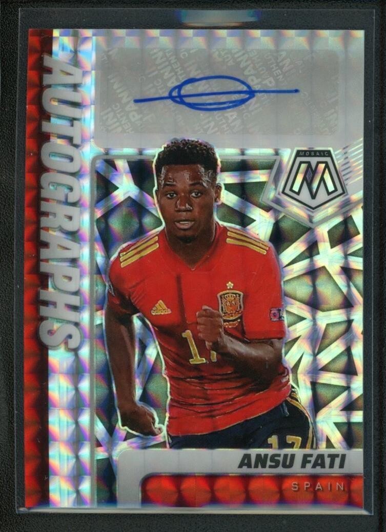 Ausu Fati Autograph Card Panini アンス・ファティ 【公式通販】