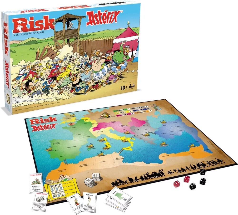 RISK Astérix Winning Moves jeu de plateau pour animer vos soirées d'hiver