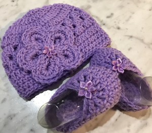 purple shoes for baby girl